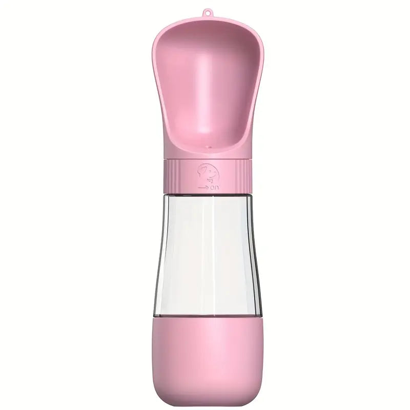 Botella Agua para perro con comedero