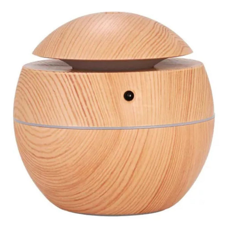 Humidificador Difusor Redondo madera
