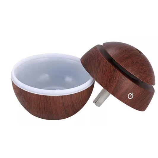 Humidificador Difusor Redondo madera