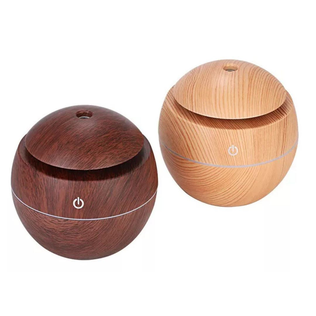 Humidificador Difusor Redondo madera