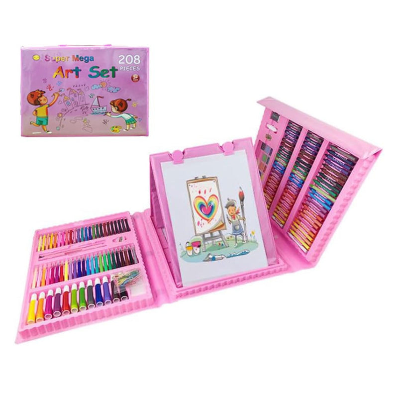 Set De Arte Maleta Para Niños 208 Piezas